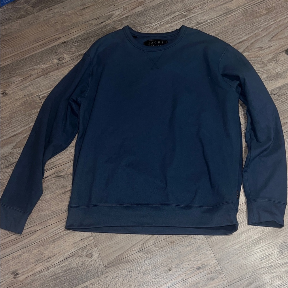 Jachs NY Men's Navy Crewneck Sweater